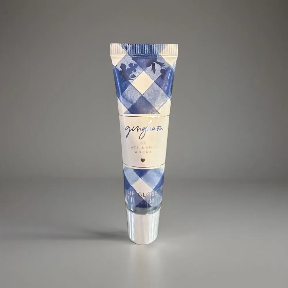 Bath & Body Works Gingham Lip Gloss 0.47 fl oz SEALED NEW